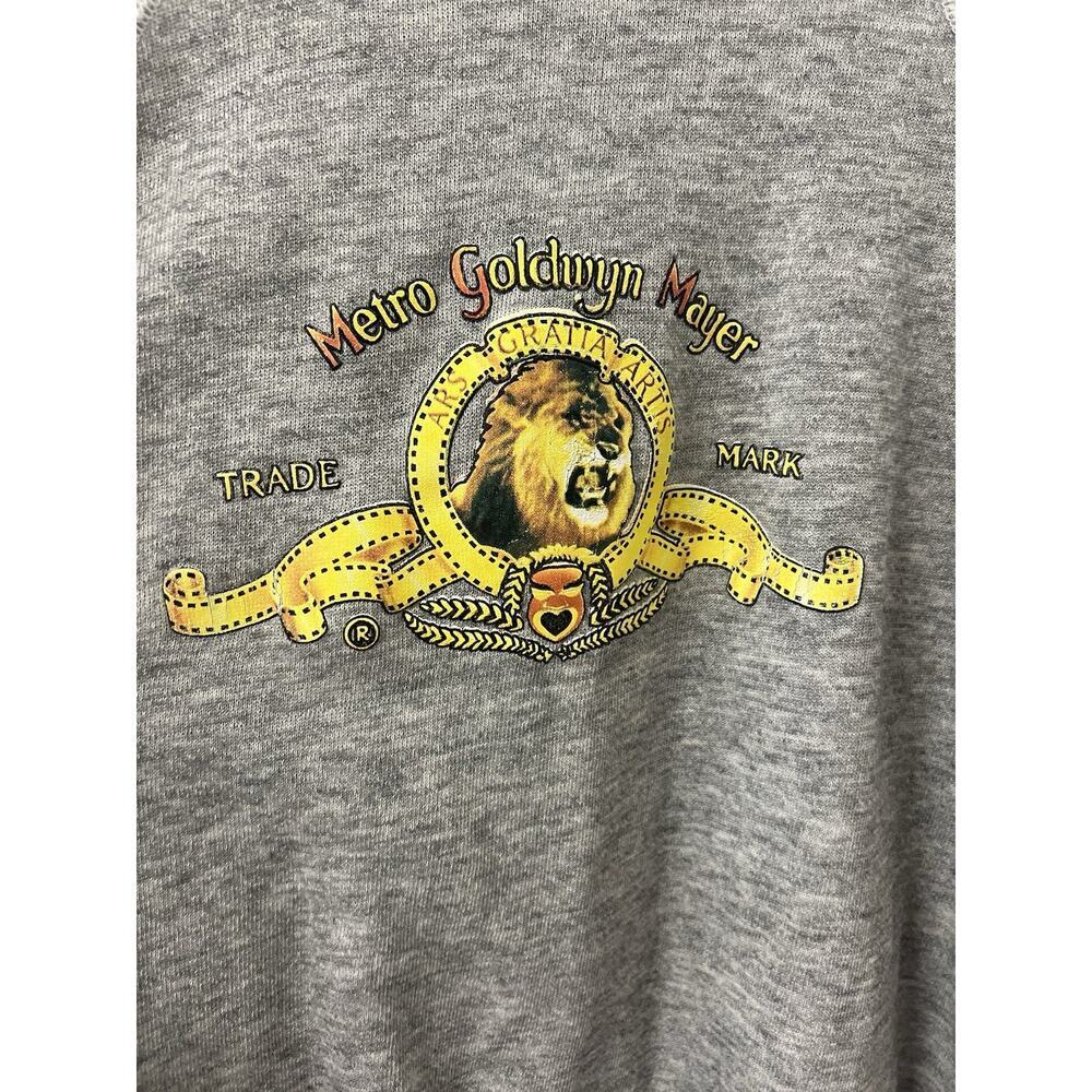 Vintage Metro-Goldwyn-Mayer Studios Inc Film Studio Medium Sweatshirt - Picture 2 of 5